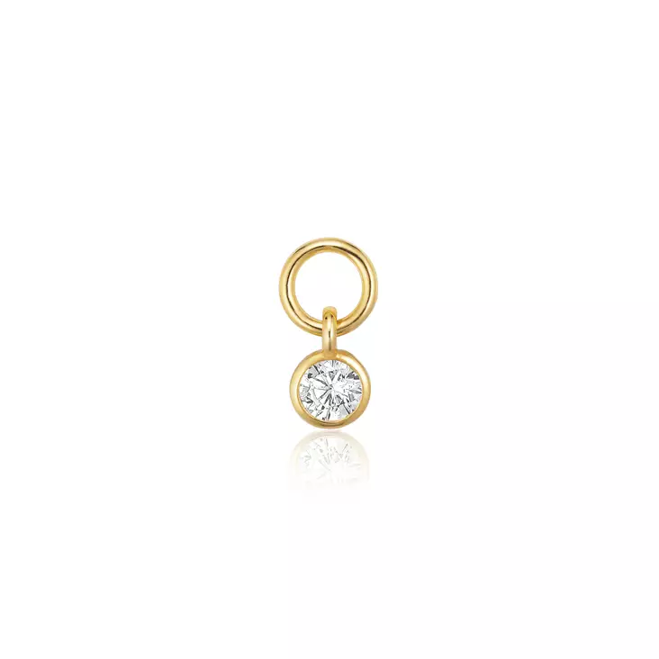 Sif Jakobs Charm Chiera Uno kivi hela korvakoruun SJ-CH2370-CZ-YG - Naisten korvakorut - SJ-CH2370-CZ-YG - 1