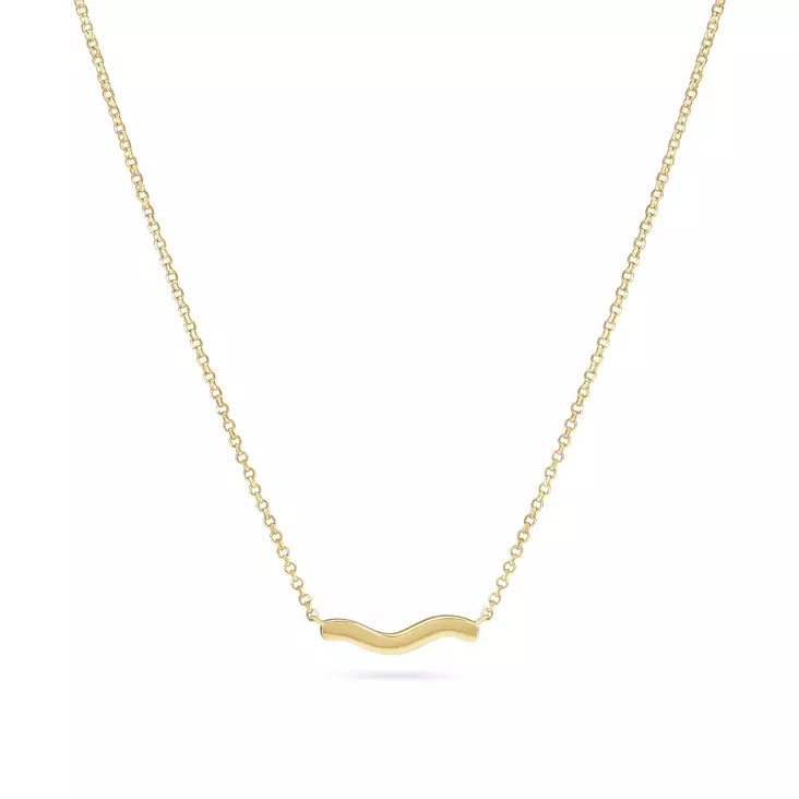 Sif Jakobs Ellera Waves Pianura kaulakoru SJ-N3859-YG - Naisten kaulakorut - sj-n3859-yg - 1