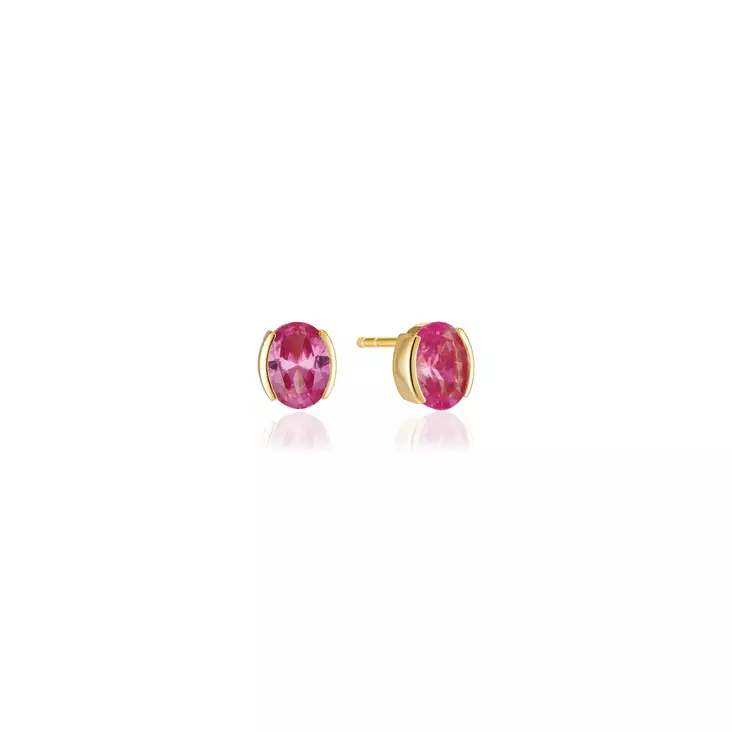 Sif Jakobs Ellisse Carezza korvakorut SJ-E2350-PKCZ-YG - Naisten korvakorut - SJ-E2350-PKCZ-YG - 1