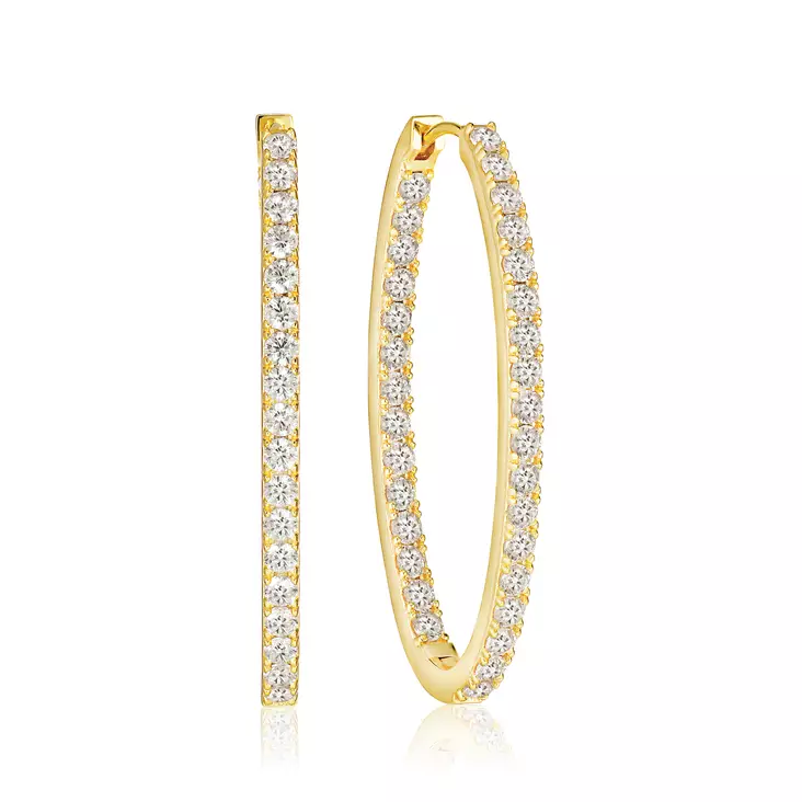 Sif Jakobs Ellisse Medio korvakorut SJ-E2313-CZ-YG - Naisten korvakorut - SJ-E2313-CZ-YG - 1