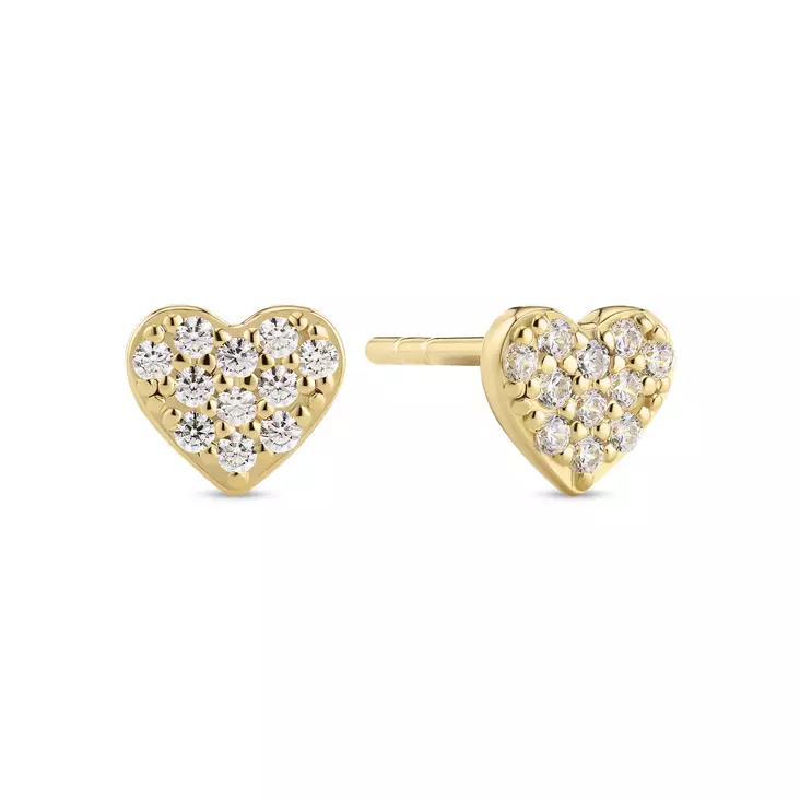 Sif Jakobs Essenza Coure korvakorut kullattua hopeaa SJ-E2705-CZ-YG - Naisten korvakorut - SJ-E2705-CZ-YG - 1