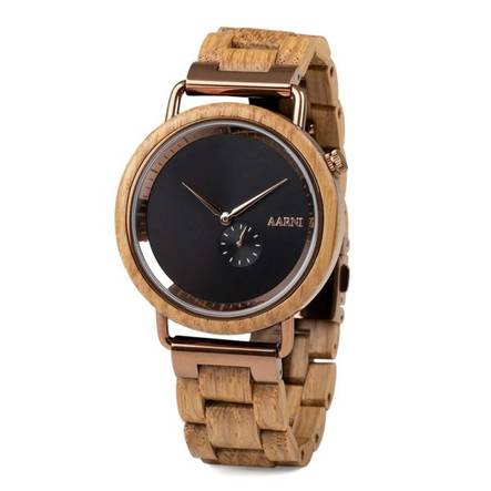 Aarni Sirius-Tammi puinen rannekello - Aarni kellot - SIRIUSTAMMI - 2