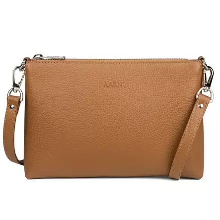Aarni Aava Pouch nahkainen laukku - Laukut, korttikotelot & lompakot - AAVAPOUCHKONJAKKI - 1