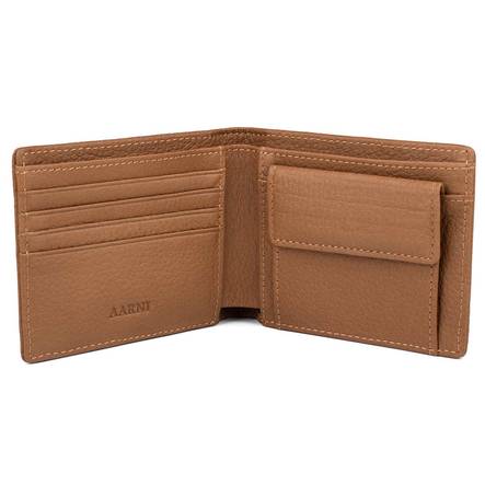 Aarni konjakin ruskea hirvennahka lompakko - Laukut, korttikotelot & lompakot - Aarnilompakkokonj - 2