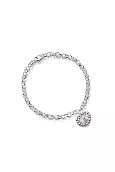 Kalevala Roosa nauha 2025 Valoisa rannekoru hopeaa 2569483J - Kalevala rannekorut - 2569483J - 1