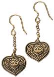 Kalevala Euran sydän 1095/1 pronssiset korvakorut 3610951K - Kalevala korvakorut - 3610951K - 1