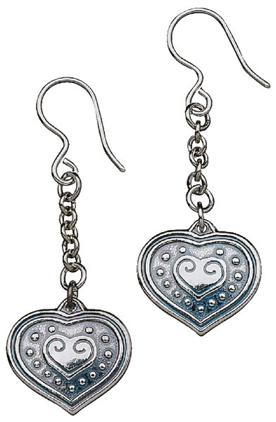 Kalevala Euran sydän 1095/1 hopeiset korvakorut - Kalevala korvakorut - 2610951K - 1