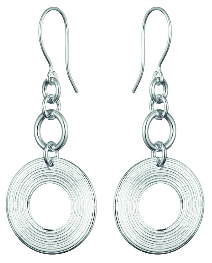 Kalevala Kosmos 6877/1 hopeiset korvakorut 2668771K - Kalevala korvakorut - 2668771K - 1