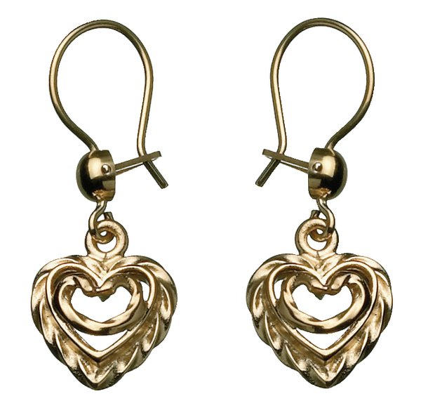 TALON SYDÄN KORVAKORUT KULTAA - Kalevala korvakorut - 1665000K - 1