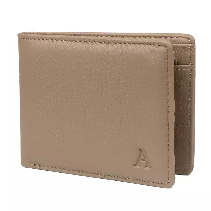 Aarni hiekanvärinen hirvennahka lompakko - Laukut, korttikotelot & lompakot - aarnilompakkohiekk - 1