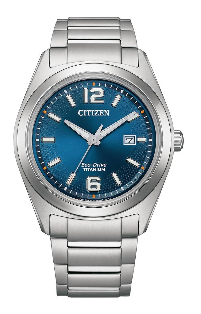Citizen Eco-Drive Super Titanium Blue miesten rannekello AW1641-81L - Miesten kellot - AW1641-81L - 1