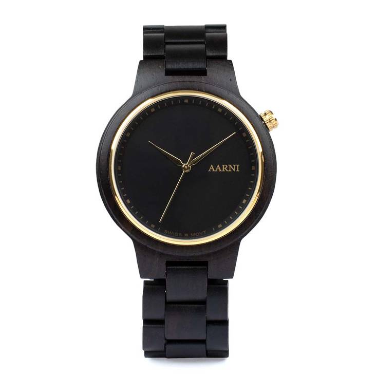 Aarni XO-Eeben puinen rannekello - Aarni kellot - XOEEBEN - 2