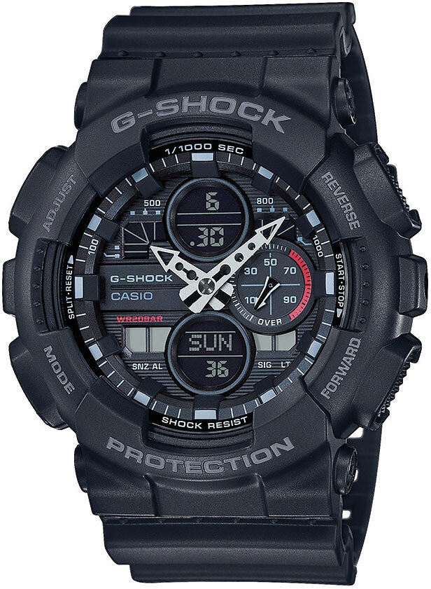 CASIO G-SCHOCK PU miesten rannekello. - Miesten kellot - GA-140-1A1ER - 1