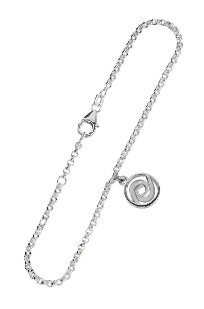 Lupaus Lottasäätiö - hopeinen rannekoru TILAA ENNAKKOON! - Naisten rannekorut - 202-LUPAUS - 1