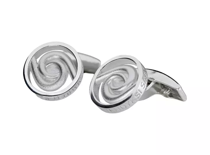 Lupaus Lottasäätiö - hopeiset kalvosinnapit TILAA ENNAKKOON! - Kalvosinnapit - 152-LUPAUS - 1