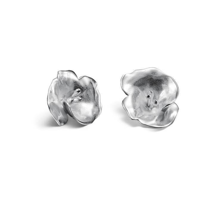 Kalevala Kesäyönruusu 10007 hopeiset korvakorut 261000701T - Kalevala korvakorut - 261000701T - 1