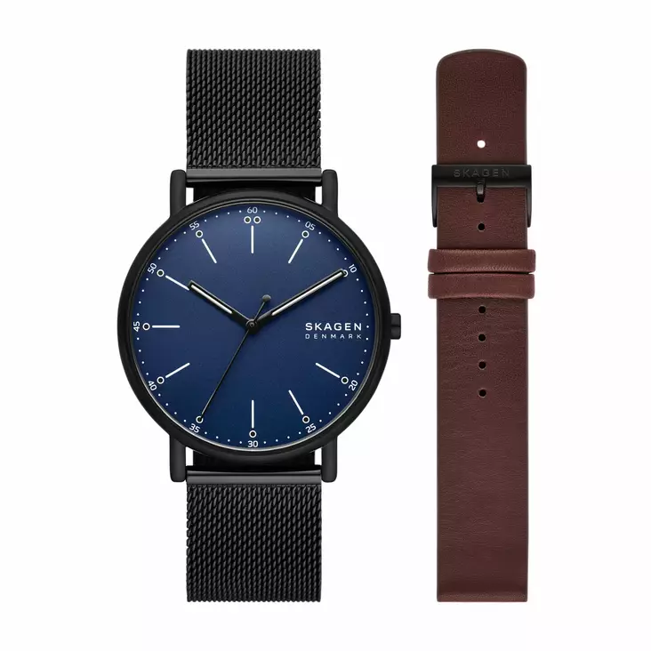 Skagen Signatur miesten rannekello kahdella rannekkeella SKW6933 - Miesten kellot - SKW6933set - 1
