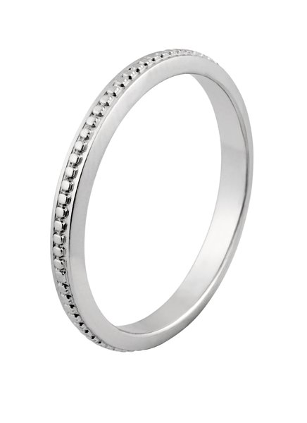 Kalevala Uskelan kapea valkokultainen sormus 14K 1415610 - Kalevala sormukset - 1415610165v - 1