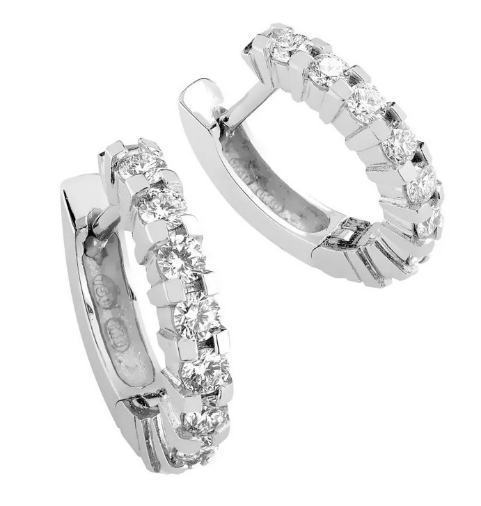 Sandberg Tuulenvire V-129w timanttikorvakorut 0,38ct - Timanttikorvakorut - V-129w - 1