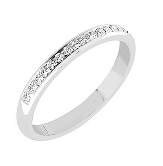 Sandberg Kuunsäde V-21w valkokultainen timanttisormus 0,13ct - Timanttisormukset - V-21W - 1