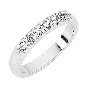 Sandberg Merivirta M-174w valkokultainen timanttisormus 0,28ct - Timanttisormukset - M-174W - 1