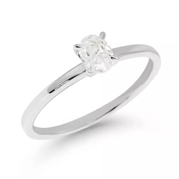 Beat of Love Laboratorio timanttisormus 0,33 valkokultaa - Timanttisormukset - R-1231-033LDPDW - 1