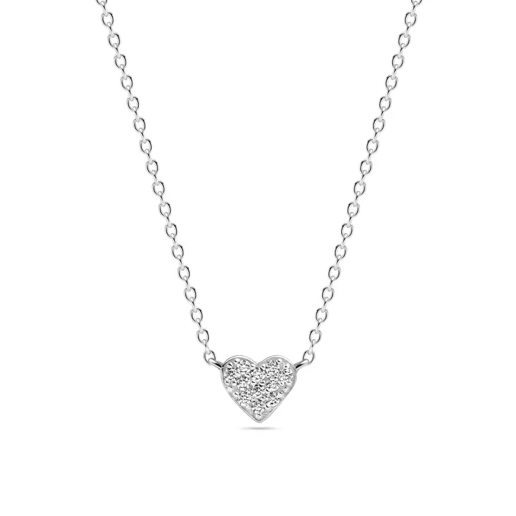 Sif Jakobs Essenza Coure hopeinen kaulakoru SJ-N2705-CZ - Naisten kaulakorut - SJ-N2705-CZ - 1